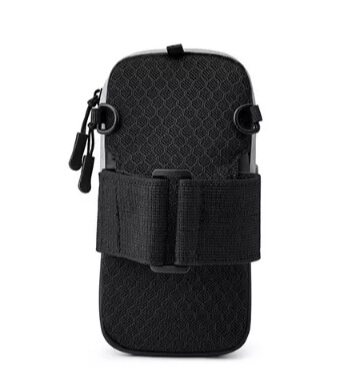 Convenient double zip sports arm bag