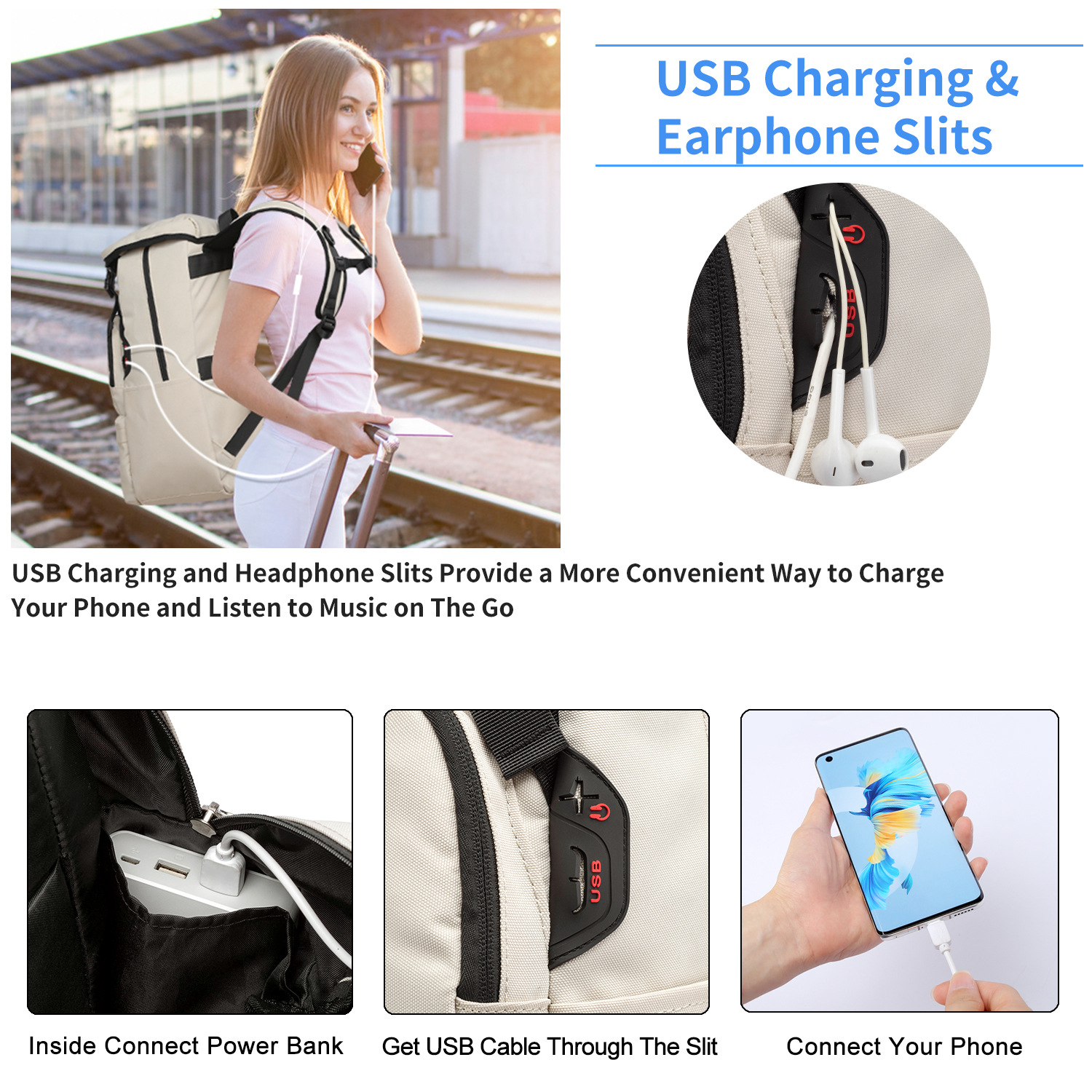 15.6 "Computer Casual Backpack