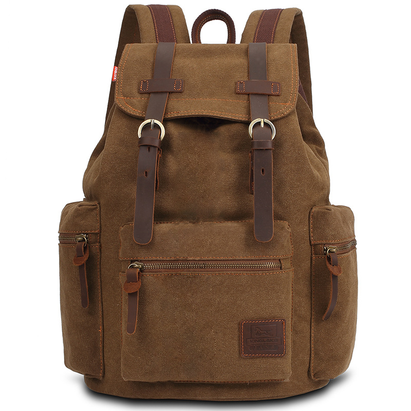 Vintage for Men and Women Canvas Backpack