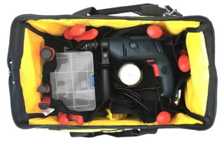 Robust Multi-Pocket Electrician's Tool Bag