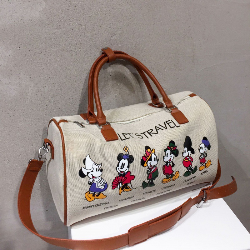 Printed Canvas Sports Bag