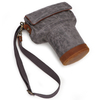 Vintage Waxed Canvas Camera Bag