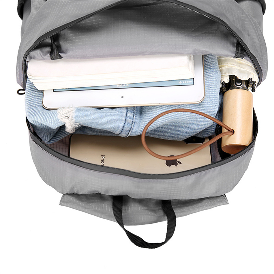 Customized LOGO Backpack Outdoor Folding Waterproof Backpack